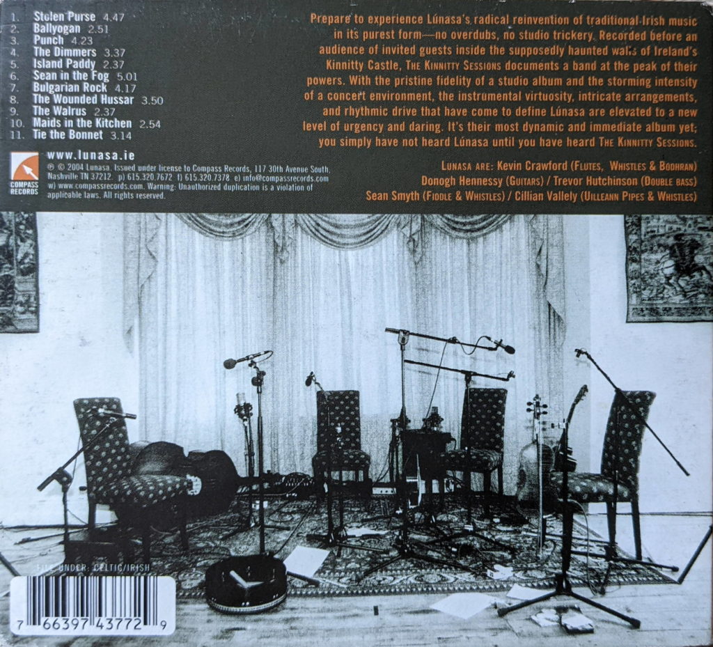 The Kinnitty Sessions by Lúnasa The Kinnitty Sessions by Lúnasa